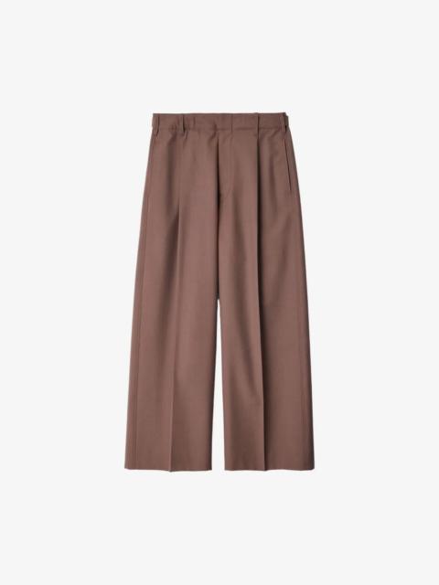 Lemaire SINGLE-PLEAT TAILORED PANTS IN TROPICAL WOOL BLEND