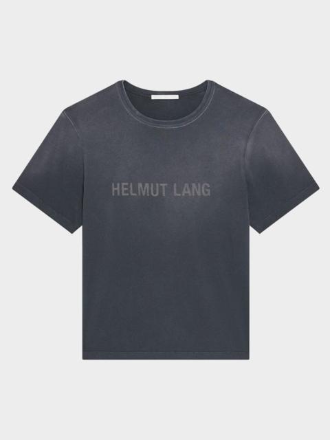 Helmut Lang Men's Faded Logo Print T-Shirt