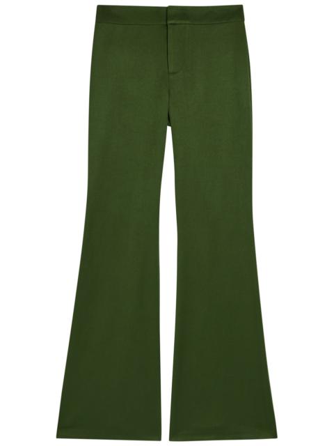 Alice + Olivia Alice + Olivia Andrew Flared-leg Woven Trousers