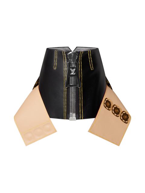 Louis Vuitton Oversized Belt Mini Skirt