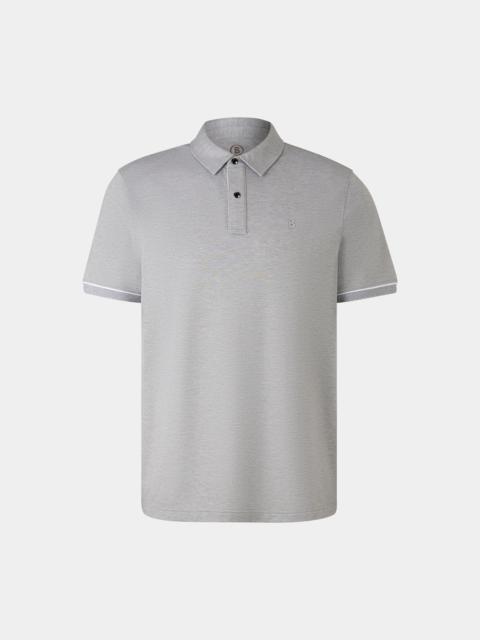 BOGNER Timo polo shirt in Light gray