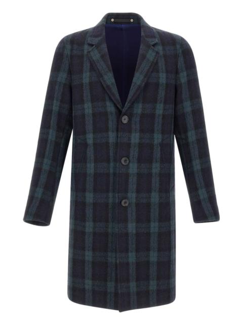 Paul Smith Checked Button Coat
