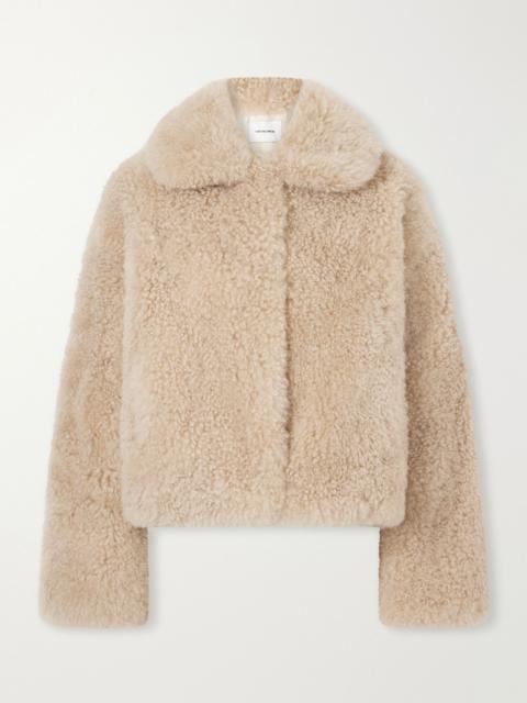 Yves Salomon Shearling jacket Cream