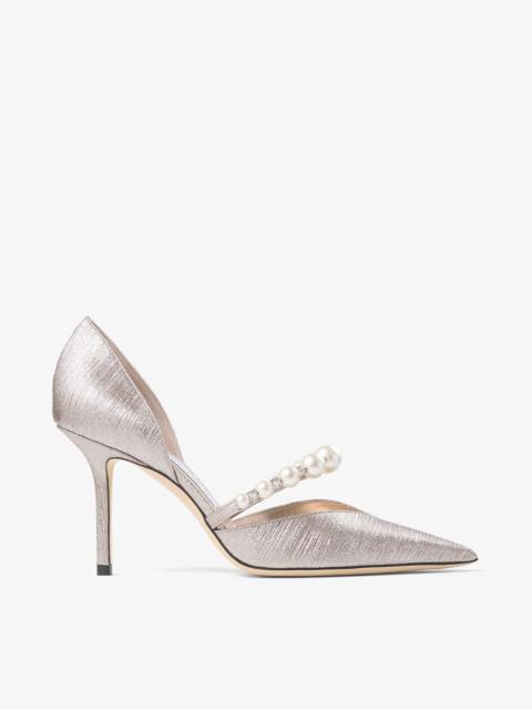 JIMMY CHOO Aurelie 85
Macaron Glitter Pearl Pumps