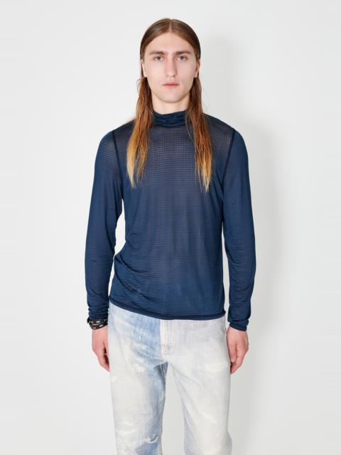 Our Legacy Bend Turtleneck Deep Blue Tricot Ripstop