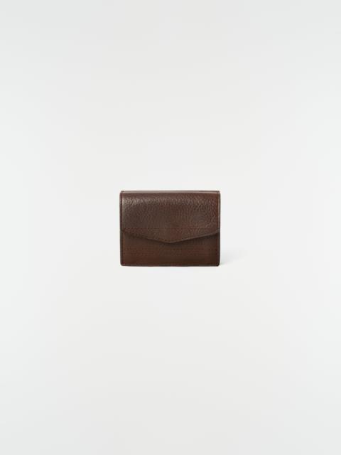 Lemaire GEAR TRIFOLD WALLET IN LEATHER