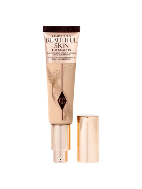 Charlotte Tilbury Beautiful Skin Medium Coverage Liquid Foundation with Hyaluronic Acid