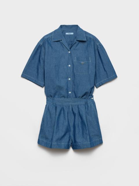 Prada Chambray jumpsuit