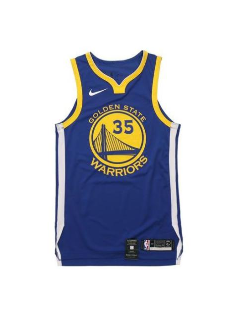 Nike Nike NBA KD Warriors Icon Edition Authentic Jersey Blue AV2643-495