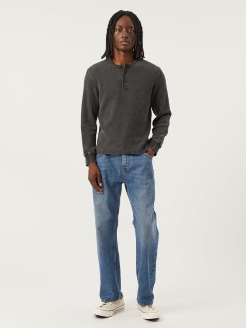 WAFFLE HENLEY - BLACK