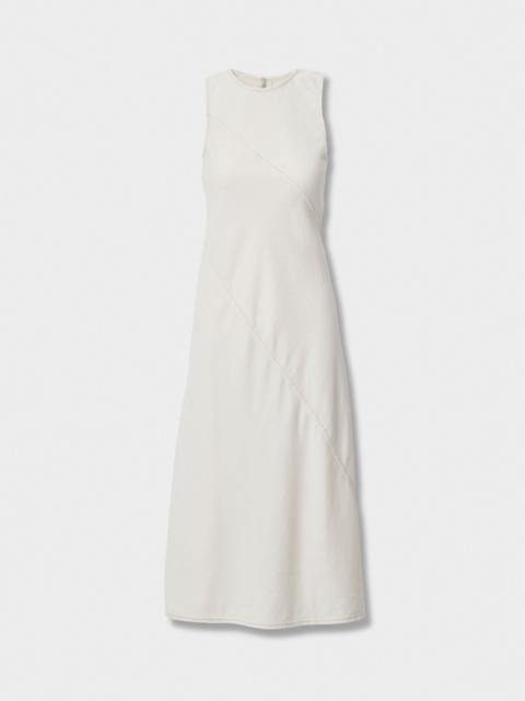 rag & bone Lisbon Denim Dress Ultra Featherweight in Ecru