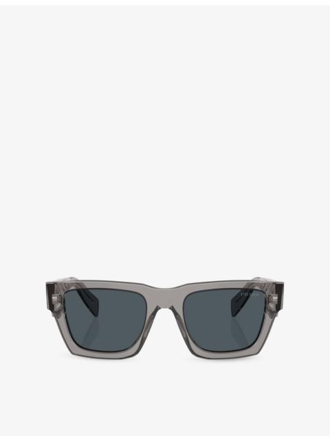 Prada PR A06S Square-Frame Acetate Sunglasses