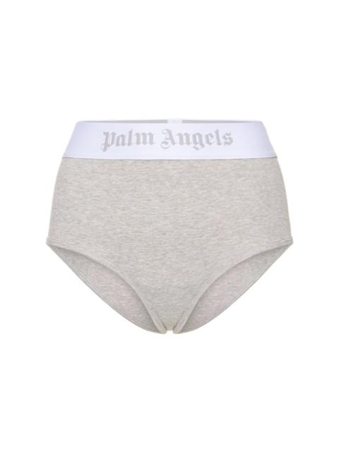 Palm Angels Classic logo high waist briefs
