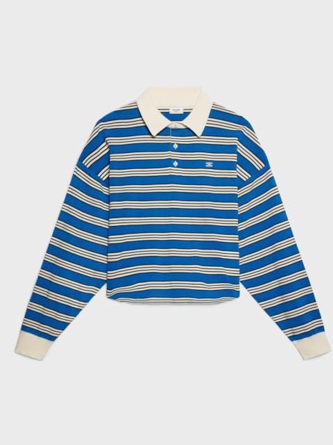 CELINE polo IN striped cotton