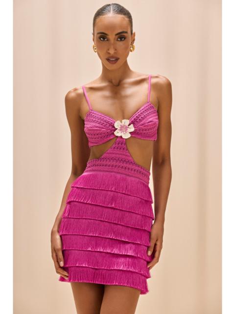 PatBO LYA FRINGE MINI DRESS