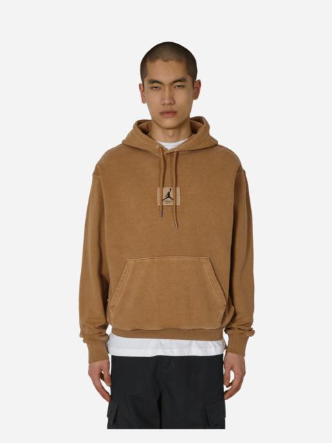 Jordan Faded Statement Fleece Hooded Sweatshirt Legend Dark Brown