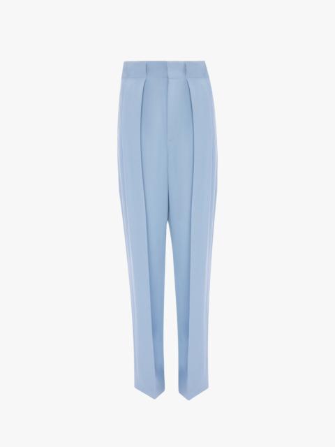 Victoria Beckham Trouser In Ocean Mist