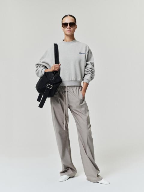 ESSENTIALS Womens Modern Cropped Crewneck Sweatshirt