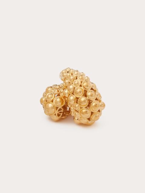 Valentino METAL PINEAPPLE EARRINGS