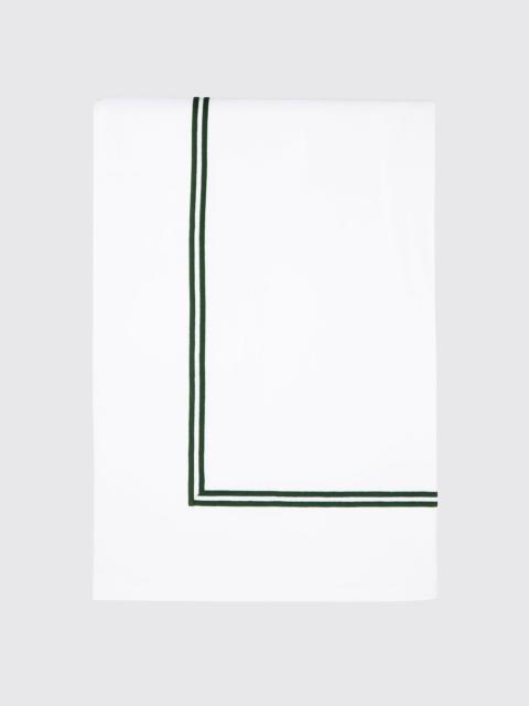 EMILIA WICKSTEAD Luisa Top Sheet in White & Green Cotton