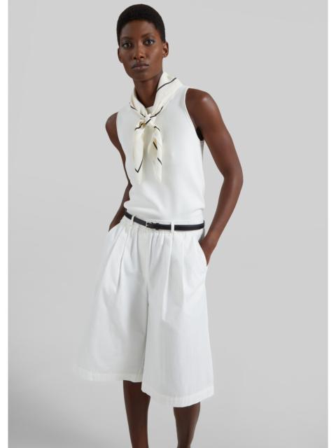 The Frankie Shop Arvert Bermuda Shorts - White