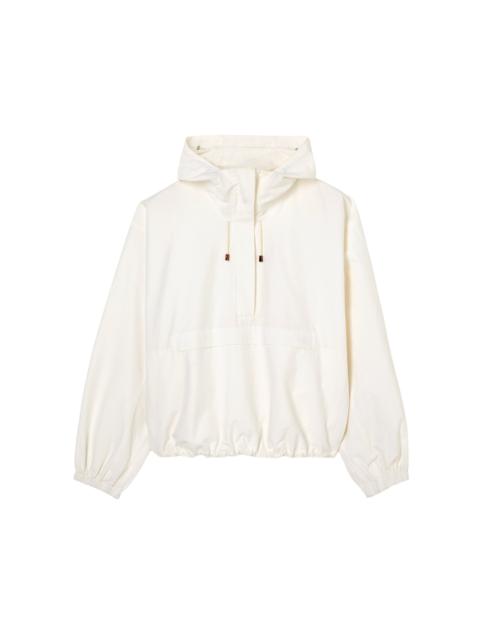 RÓHE Textured Cotton-Blend Anorak white