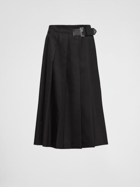 Prada Pleated Re-Nylon skirt