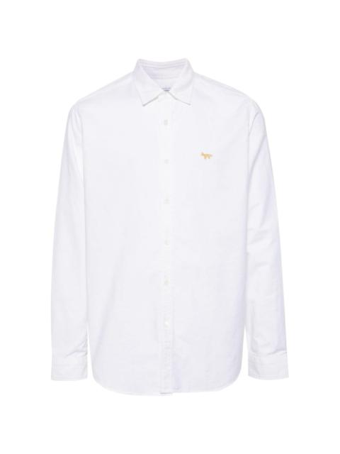 Junya Watanabe MAN x Maison KitsunÃ© logo-embroidered shirt