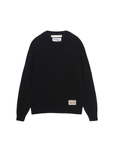 Stussy x Our Legacy Work Shop Knitted Roundneck Sweater 'Black Surfman'
