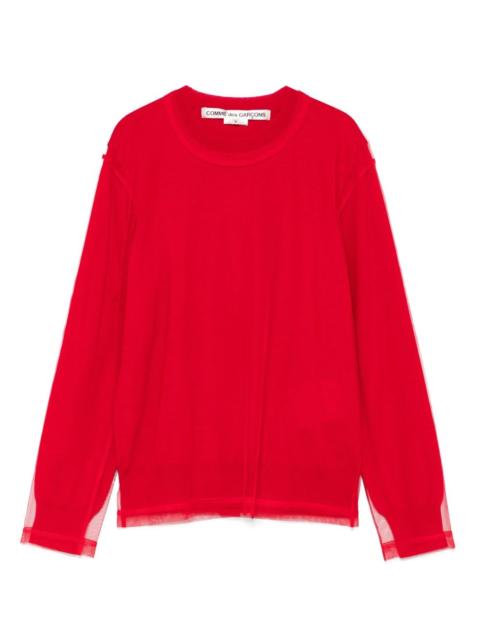 Comme Des Garçons layered top