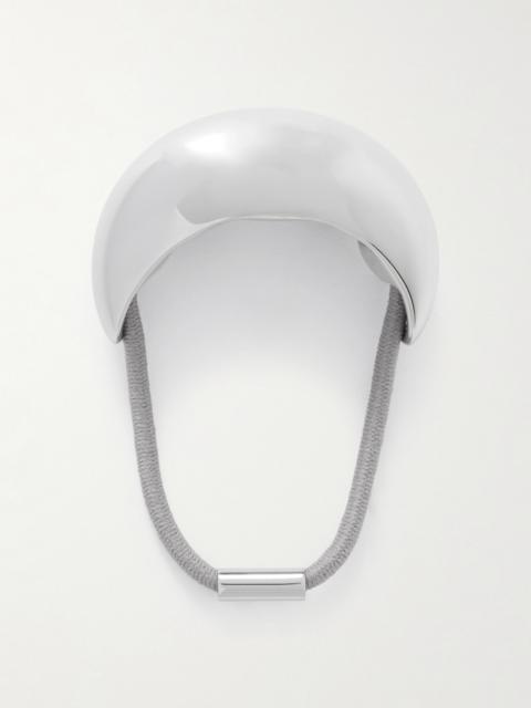 Jennifer Behr Mona Silver-tone Hair Tie