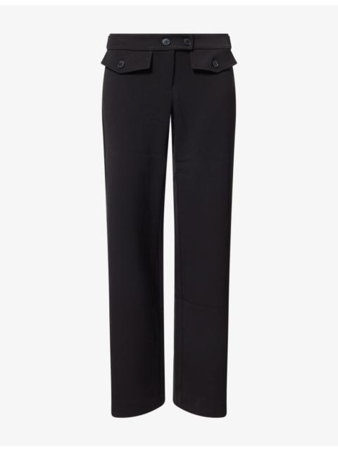 gimaguas Pili Straight-Leg Woven Trousers