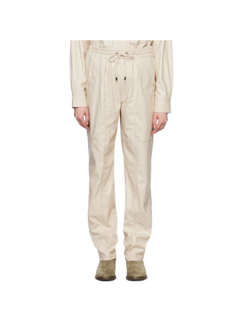 Isabel Marant Étoile Off-White Brina Trousers