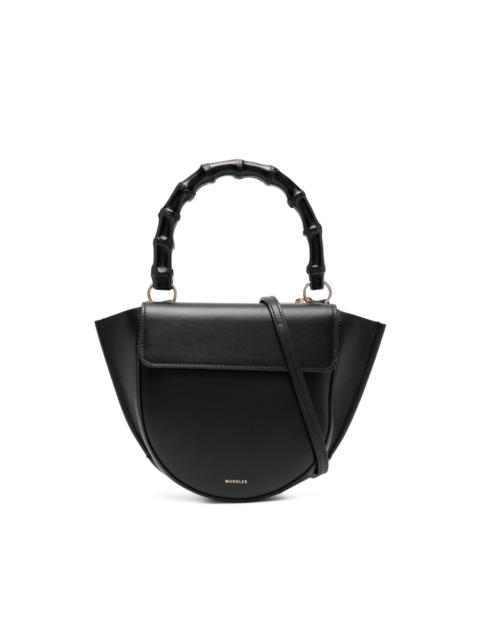 WANDLER bamboo-handle tote bag