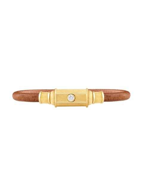MARIE LICHTENBERG Diamond Lasso Locket Bracelet