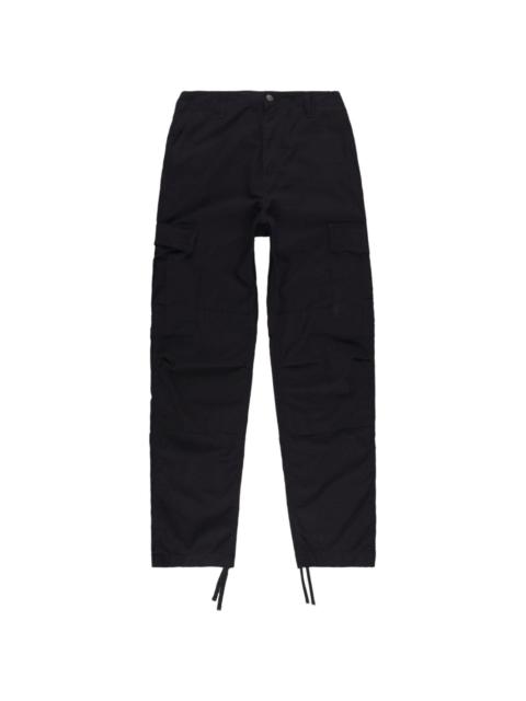 drawstring-cuff cargo pants