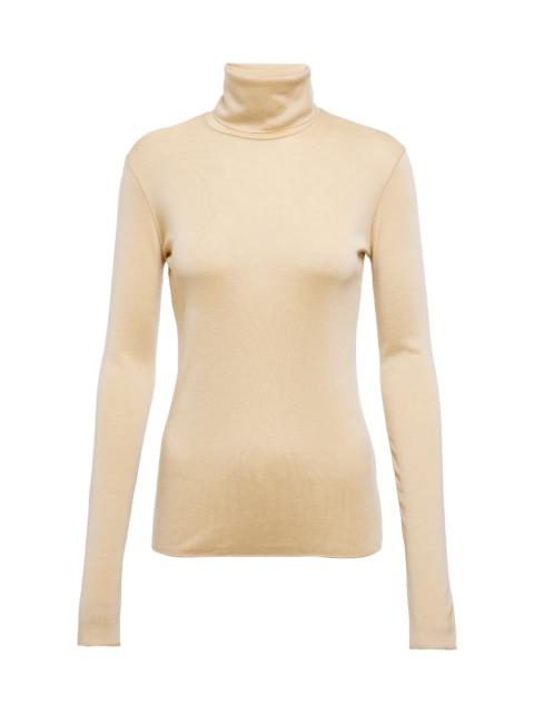 Cashmere and silk top