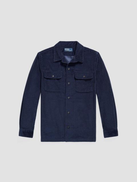 Polo Ralph Lauren Men's Classic-Fit Corduroy Camp Shirt - Newport Navy
