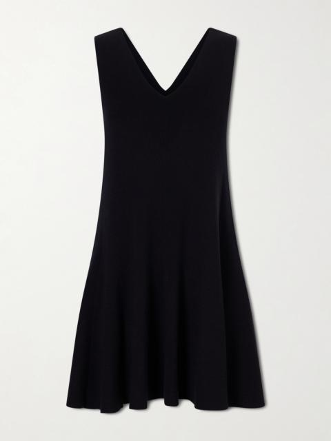 arch4 Cotton, Silk And Cashmere Mini Dress