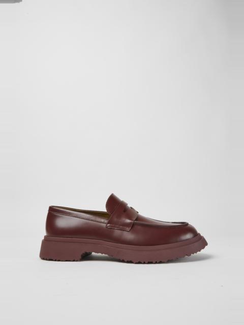 CAMPERLAB Burgundy leather loafers