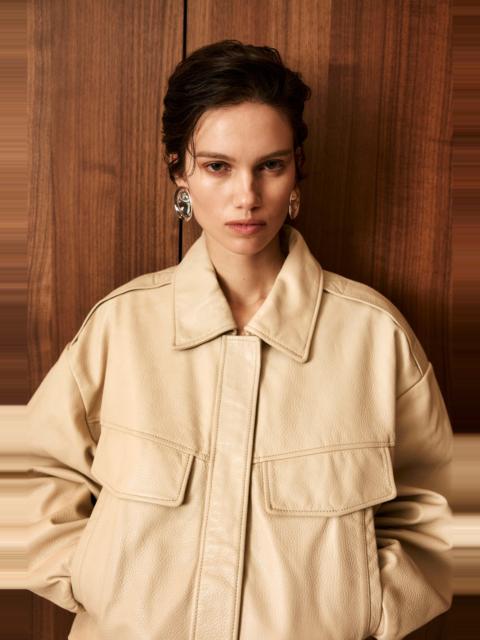 LAMARQUE TREVANNA | Leather Bomber Jacket