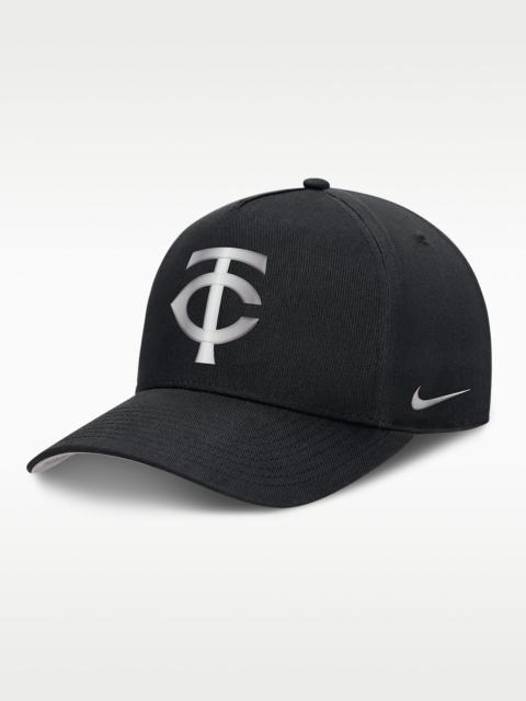 Nike Minnesota Twins Rise Men's Nike Dri-FIT MLB A-Frame Trucker Adjustable Hat