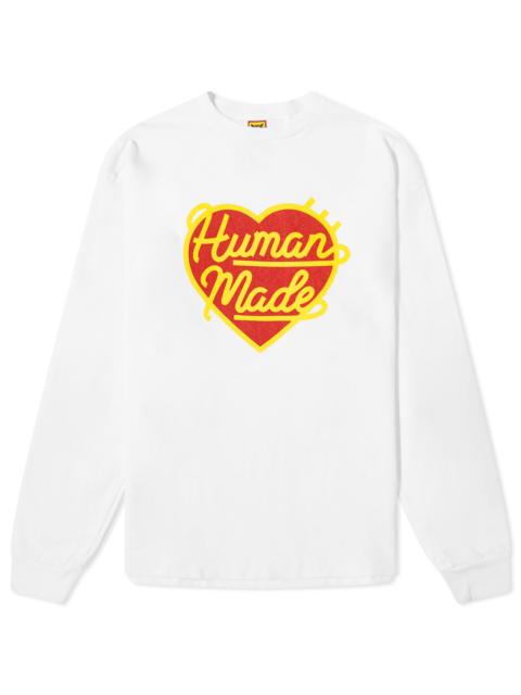 Human Made Human Made Long Sleeve Large Heart T-Shirt