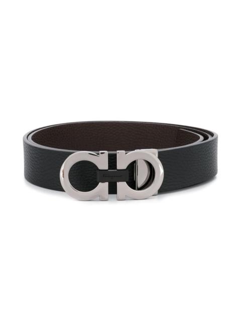 FERRAGAMO Gancini leather belt