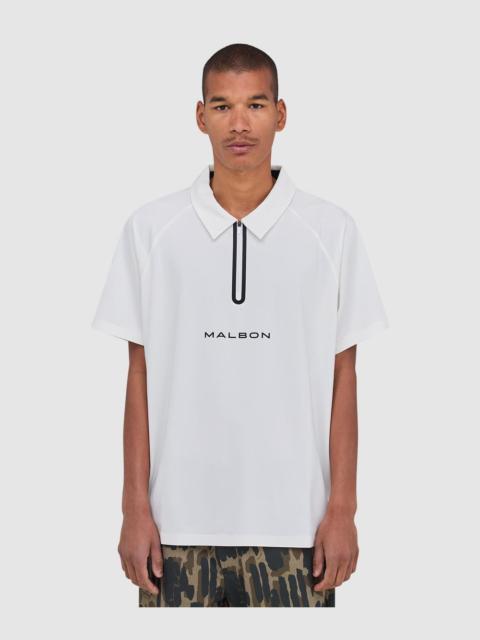 malbon Performance zip polo shirt