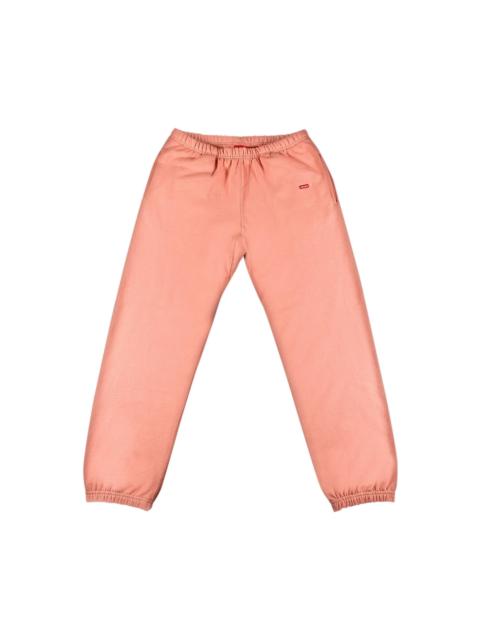 Supreme Supreme Small Box Sweatpant 'Dusty Coral'