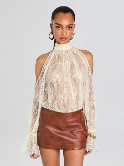 HEMANT & NANDITA ONIR COLD SHOULDER TOP