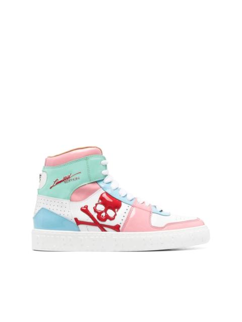 PHILIPP PLEIN Skull high-top sneakers