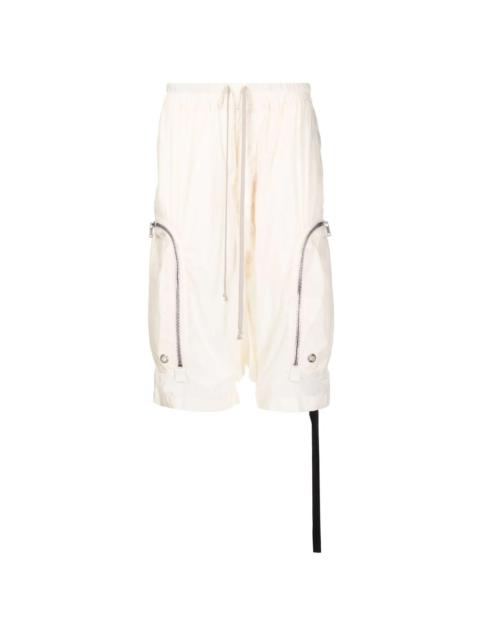 Rick Owens DRKSHDW Bauhaus dropped-crotch shorts