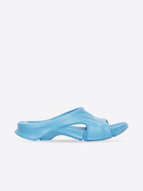 BALENCIAGA Men's Mold Thong Sandal in Blue